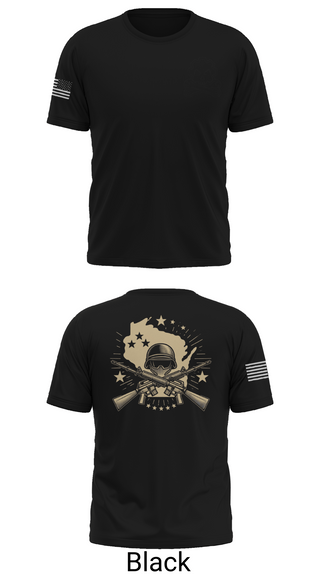Old School Cotton Feel Shirt, 377th SMC, Army, Teamtime, Team time, sublimation, custom sports apparel, team uniforms, spirit wear, spiritwear, sports uniforms, custom shirts, team store, custom team store, fundraiser sports, apparel fundraiser