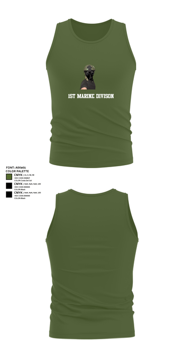 1st marine divison 61808262 Tank Top - 59