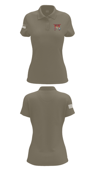 Womens Short Sleeve Performance Polo, 3D MEDICAL BATTALION, Marines, Teamtime, Team time, sublimation, custom sports apparel, team uniforms, spirit wear, spiritwear, sports uniforms, custom shirts, team store, custom team store, fundraiser sports, apparel fundraiser