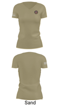 Orange Beach Police Department 96340992 Women's Short Sleeve V-neck Shirt - 84