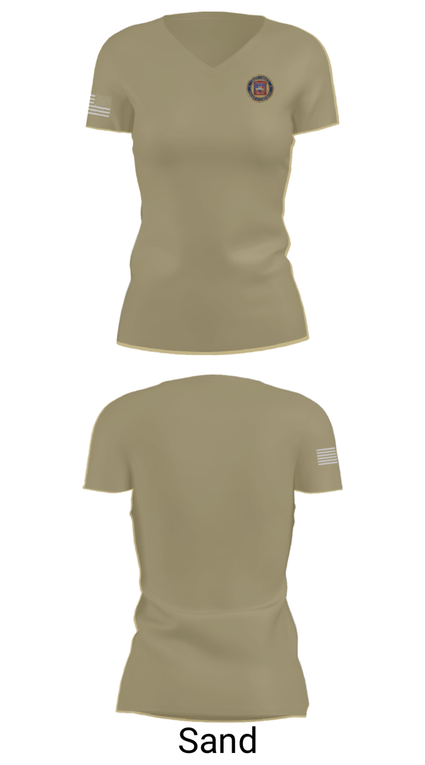 Womens Short Sleeve Vneck Shirt, Orange Beach Police Department, Police, Teamtime, Team time, sublimation, custom sports apparel, team uniforms, spirit wear, spiritwear, sports uniforms, custom shirts, team store, custom team store, fundraiser sports, apparel fundraiser