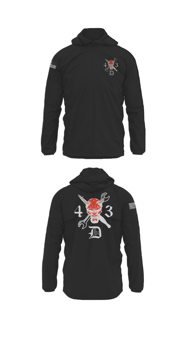 Windbreaker, 4-3 DEMONS, Army, Teamtime, Team time, sublimation, custom sports apparel, team uniforms, spirit wear, spiritwear, sports uniforms, custom shirts, team store, custom team store, fundraiser sports, apparel fundraiser