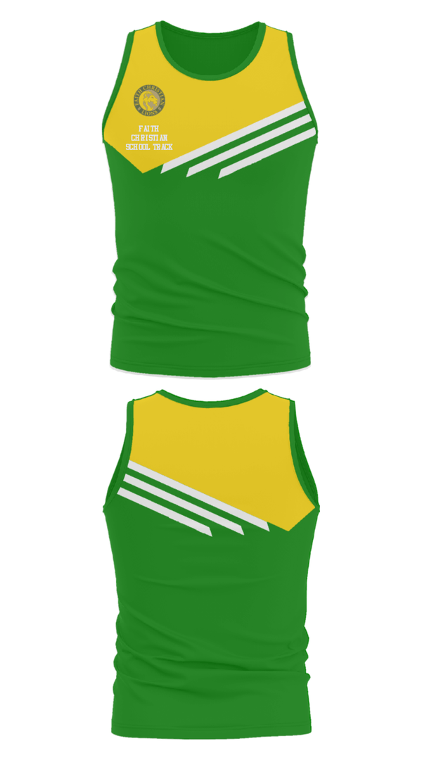 Tank Top, Faith Christian School Track, Track & Field, Teamtime, Team time, sublimation, custom sports apparel, team uniforms, spirit wear, spiritwear, sports uniforms, custom shirts, team store, custom team store, fundraiser sports, apparel fundraiser