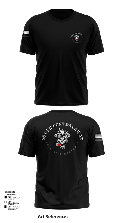 SCR SWAT 20912043 Short Sleeve Performance Shirt - 103