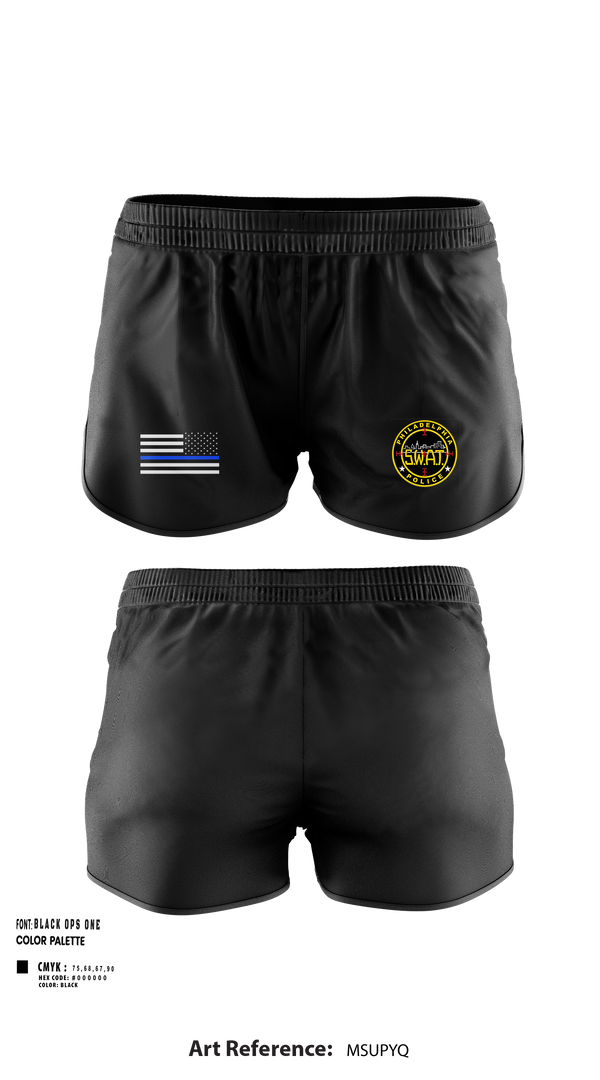 Ranger Panties, Philadlphia SWAT, Police, Teamtime, Team time, sublimation, custom sports apparel, team uniforms, spirit wear, spiritwear, sports uniforms, custom shirts, team store, custom team store, fundraiser sports, apparel fundraiser