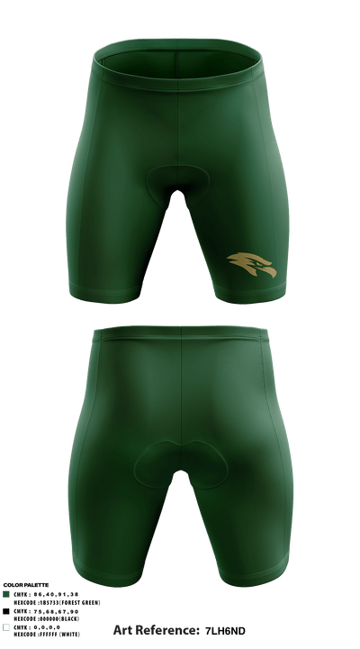 Cypress Falls High School Track 61867059 Men's Compression Shorts - 1