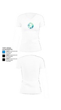 Lynette Falzone 70378339 Women's Short Sleeve V-neck Shirt - 18
