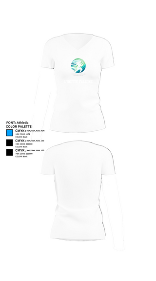 Womens Short Sleeve Vneck Shirt, Lynette Falzone, , Teamtime, Team time, sublimation, custom sports apparel, team uniforms, spirit wear, spiritwear, sports uniforms, custom shirts, team store, custom team store, fundraiser sports, apparel fundraiser