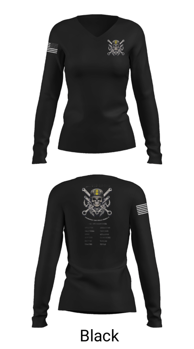 ALC 64458782 Women's Long Sleeve V-neck Shirt - 37
