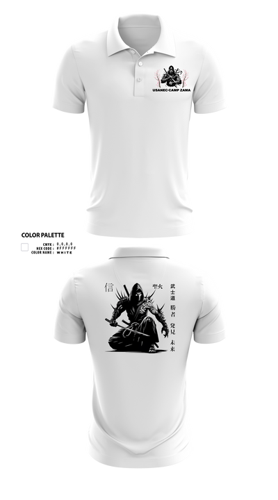 USANEC- Camp Zama, 78th Signal Battalion 94772078 Short Sleeve Performance Polo - 151