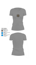 Drug Tactical Unit 39197263 Women's Short Sleeve V-neck Shirt - 61
