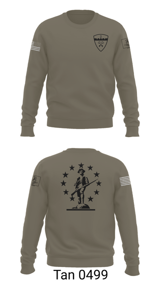 Crew Neck Sweatshirt, 2nd Company Governor's Foot Guard, , Teamtime, Team time, sublimation, custom sports apparel, team uniforms, spirit wear, spiritwear, sports uniforms, custom shirts, team store, custom team store, fundraiser sports, apparel fundraiser