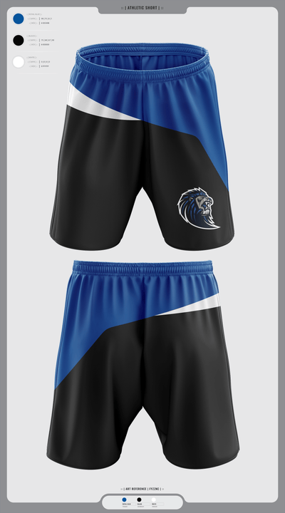 Lyons Middle School Basketball 91103504 Athletic Shorts With Pockets - 1
