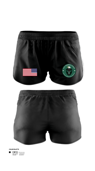 Womens Shorts, Warrant & Extradition, Police, Teamtime, Team time, sublimation, custom sports apparel, team uniforms, spirit wear, spiritwear, sports uniforms, custom shirts, team store, custom team store, fundraiser sports, apparel fundraiser
