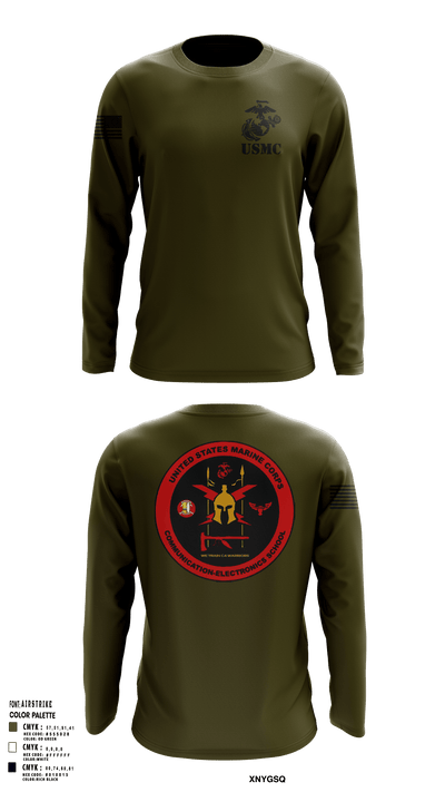 DSAC-23 86837369 Long Sleeve Performance Shirt - 1