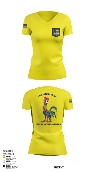 Bravo Bulldogs Women's Short Sleeve V-neck Shirt - 6