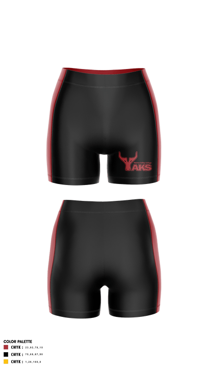 Yakima Valley College Volleyball 59541208 Women's Shorts - 41