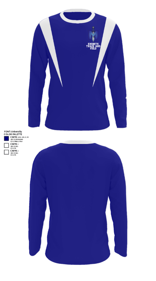 Long Sleeve Performance Shirt, iMater Knights, Track & Field, Teamtime, Team time, sublimation, custom sports apparel, team uniforms, spirit wear, spiritwear, sports uniforms, custom shirts, team store, custom team store, fundraiser sports, apparel fundraiser