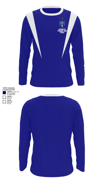 iMater Knights 12068030 Long Sleeve Performance Shirt - 30