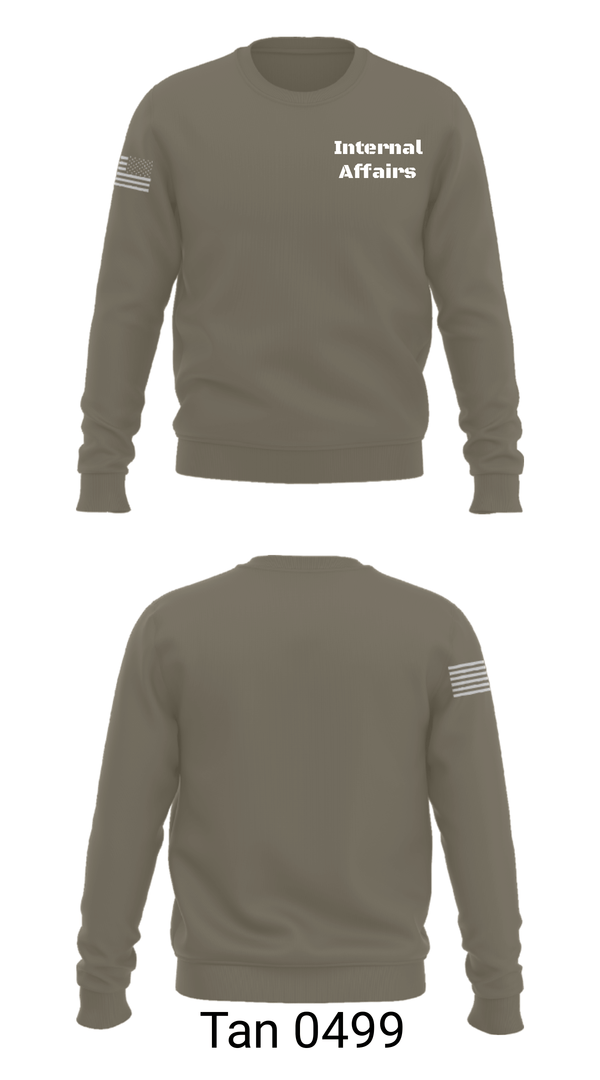 Crew Neck Sweatshirt, Internal Affairs, Police, Teamtime, Team time, sublimation, custom sports apparel, team uniforms, spirit wear, spiritwear, sports uniforms, custom shirts, team store, custom team store, fundraiser sports, apparel fundraiser