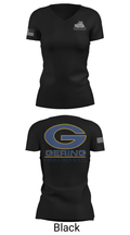 Gering High School Golf 72370370 Women's Short Sleeve V-neck Shirt - 38