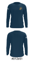 Marine Training Academy USA 92424931 Long Sleeve Performance Shirt - 24