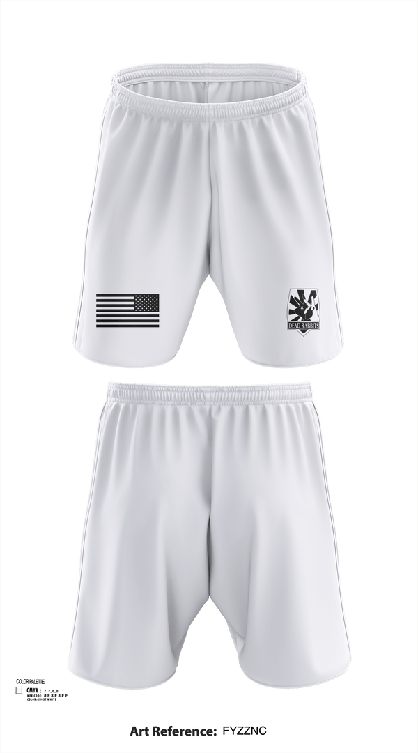 Athletic Shorts With Pockets, Dead Rabbits, , Teamtime, Team time, sublimation, custom sports apparel, team uniforms, spirit wear, spiritwear, sports uniforms, custom shirts, team store, custom team store, fundraiser sports, apparel fundraiser