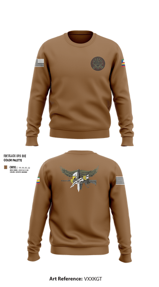 Crew Neck Sweatshirt, TOS IAAFA, Air Force, Teamtime, Team time, sublimation, custom sports apparel, team uniforms, spirit wear, spiritwear, sports uniforms, custom shirts, team store, custom team store, fundraiser sports, apparel fundraiser