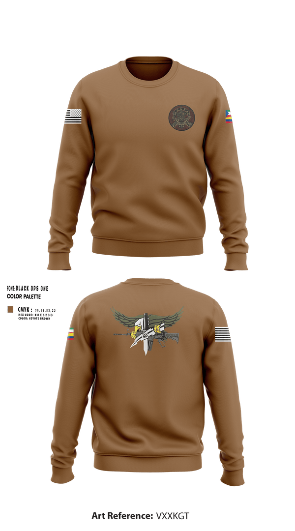 Crew Neck Sweatshirt, TOS IAAFA, Air Force, Teamtime, Team time, sublimation, custom sports apparel, team uniforms, spirit wear, spiritwear, sports uniforms, custom shirts, team store, custom team store, fundraiser sports, apparel fundraiser
