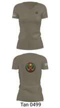 P.S.O 68871160 Women's Short Sleeve V-neck Shirt - 65