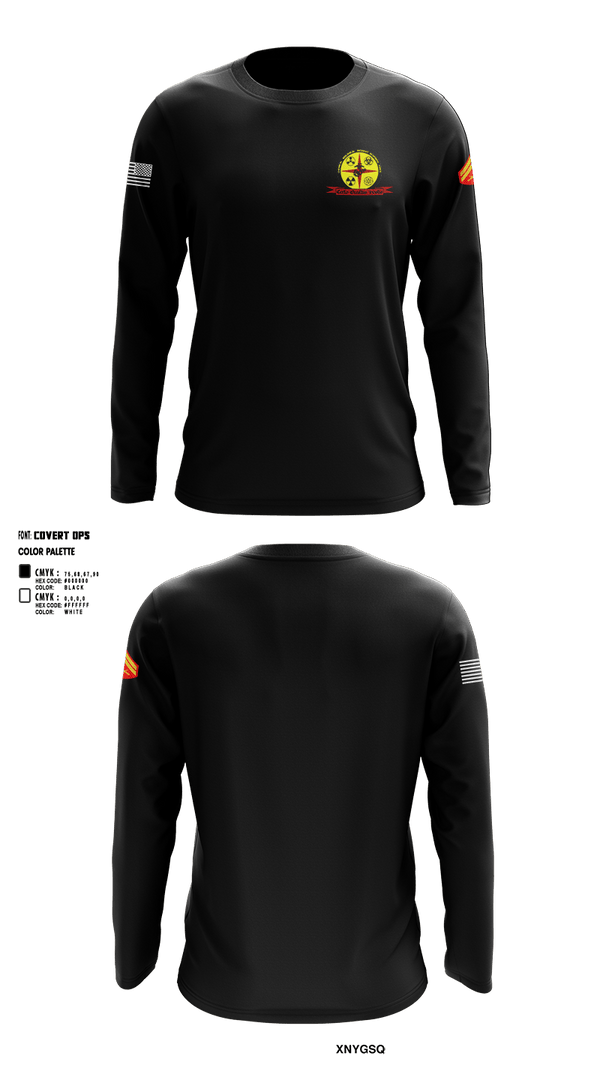 Long Sleeve Performance Shirt, CBIRF, Marines, Teamtime, Team time, sublimation, custom sports apparel, team uniforms, spirit wear, spiritwear, sports uniforms, custom shirts, team store, custom team store, fundraiser sports, apparel fundraiser