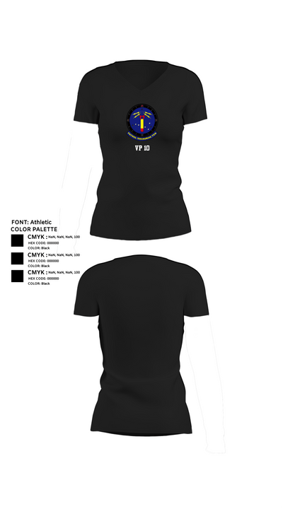 Vp 10 83649045 Women's Short Sleeve V-neck Shirt - 23