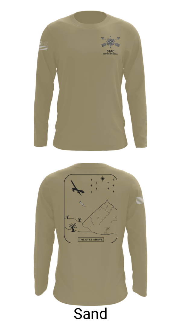Long Sleeve Performance Shirt, STAC, 389th MI BN (SO)(A), Army, Teamtime, Team time, sublimation, custom sports apparel, team uniforms, spirit wear, spiritwear, sports uniforms, custom shirts, team store, custom team store, fundraiser sports, apparel fundraiser