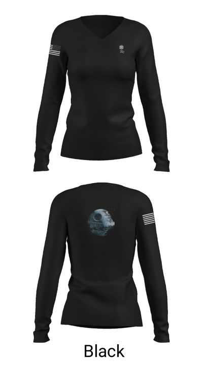 Lear Corporation 49790360 Women's Long Sleeve V-neck Shirt - 35