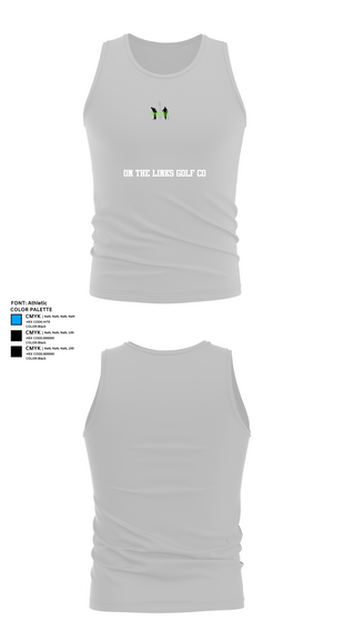 Tank Top, On the Links Golf Co, Golf, Teamtime, Team time, sublimation, custom sports apparel, team uniforms, spirit wear, spiritwear, sports uniforms, custom shirts, team store, custom team store, fundraiser sports, apparel fundraiser
