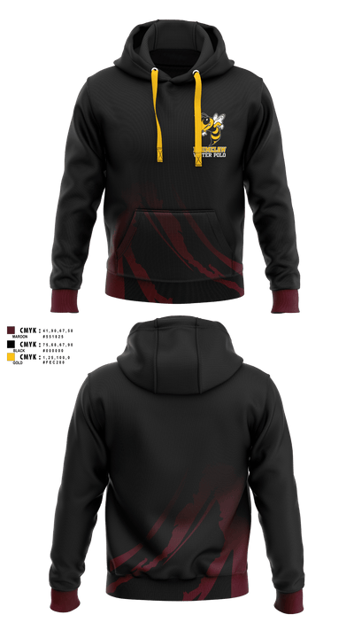 Enumclaw High School Water Polo 63753574 Hoodie - 1
