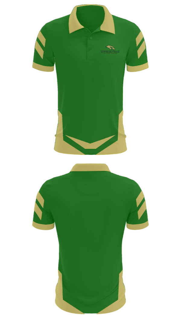 Short Sleeve Performance Polo, Cypress Falls High School Track, Track & Field, Teamtime, Team time, sublimation, custom sports apparel, team uniforms, spirit wear, spiritwear, sports uniforms, custom shirts, team store, custom team store, fundraiser sports, apparel fundraiser