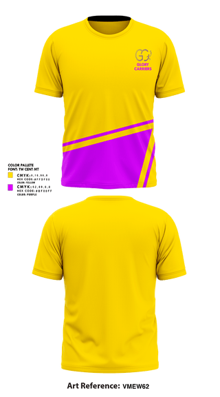 Short Sleeve Performance Shirt, Glory Carriers, Track & Field, Teamtime, Team time, sublimation, custom sports apparel, team uniforms, spirit wear, spiritwear, sports uniforms, custom shirts, team store, custom team store, fundraiser sports, apparel fundraiser