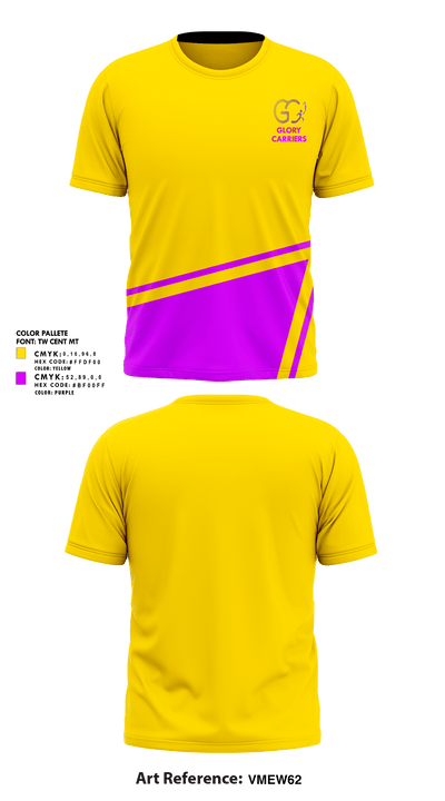 Glory Carriers 4260211 Short Sleeve Performance Shirt - 1