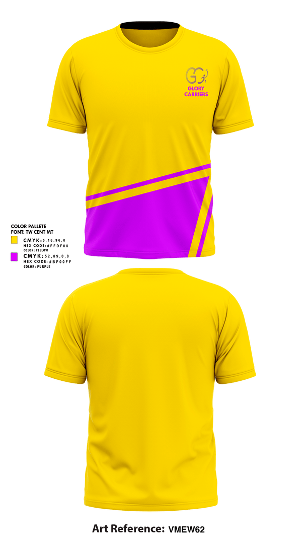 Short Sleeve Performance Shirt, Glory Carriers, Track & Field, Teamtime, Team time, sublimation, custom sports apparel, team uniforms, spirit wear, spiritwear, sports uniforms, custom shirts, team store, custom team store, fundraiser sports, apparel fundraiser