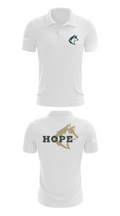 Hope Christian Middle School Cheer 1829633 Short Sleeve Performance Polo - 9