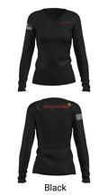 Imperial Welding & Repair 24384193 Women's Long Sleeve V-neck Shirt - 35