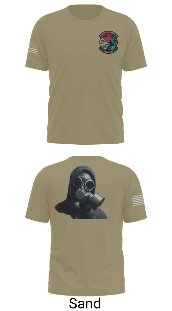 Old School Cotton Feel Shirt, 18 CES/CEX, , Teamtime, Team time, sublimation, custom sports apparel, team uniforms, spirit wear, spiritwear, sports uniforms, custom shirts, team store, custom team store, fundraiser sports, apparel fundraiser