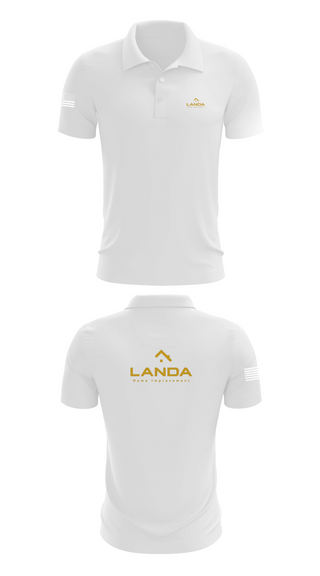 Short Sleeve Performance Polo, Landa Home Improvement, , Teamtime, Team time, sublimation, custom sports apparel, team uniforms, spirit wear, spiritwear, sports uniforms, custom shirts, team store, custom team store, fundraiser sports, apparel fundraiser