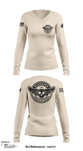 Elevated Industries 26715295 Women's Long Sleeve V-neck Shirt - 103