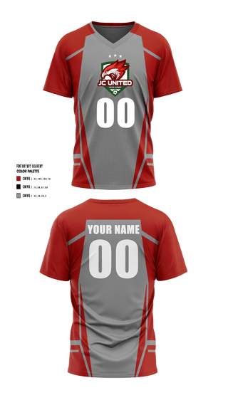 Mens Soccer Jersey, JC United, Men's Soccer, Teamtime, Team time, sublimation, custom sports apparel, team uniforms, spirit wear, spiritwear, sports uniforms, custom shirts, team store, custom team store, fundraiser sports, apparel fundraiser