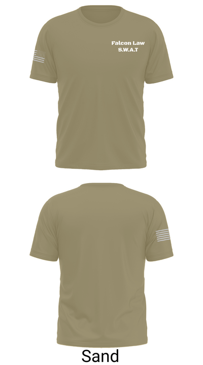 Falcon Law S.W.A.T 83258677 Short Sleeve Performance Shirt - 91