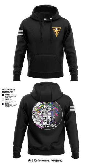 Hoodie, 387 Medical Logistics Company, , Teamtime, Team time, sublimation, custom sports apparel, team uniforms, spirit wear, spiritwear, sports uniforms, custom shirts, team store, custom team store, fundraiser sports, apparel fundraiser