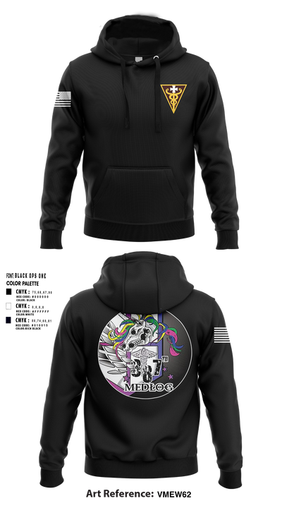 387 Medical Logistics Company 33490288 Hoodie - 1