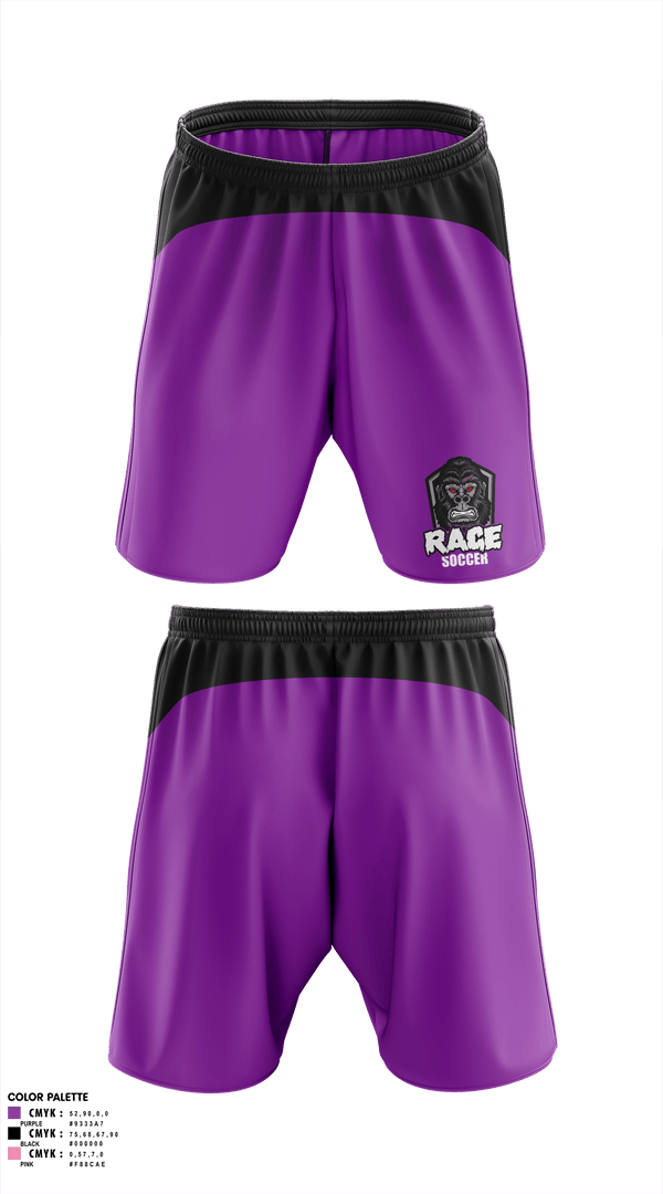 Mens Soccer Shorts, Rage, Men's Soccer, Teamtime, Team time, sublimation, custom sports apparel, team uniforms, spirit wear, spiritwear, sports uniforms, custom shirts, team store, custom team store, fundraiser sports, apparel fundraiser